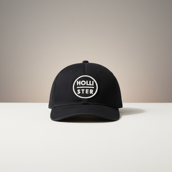 Hollister Other - Hollister Black Baseball Cap Club Cali Logo Hat B46